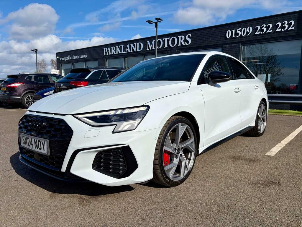 Audi S3 2.0 Tfsi Black Edition S Tronic Quattro Euro 6 S White #4