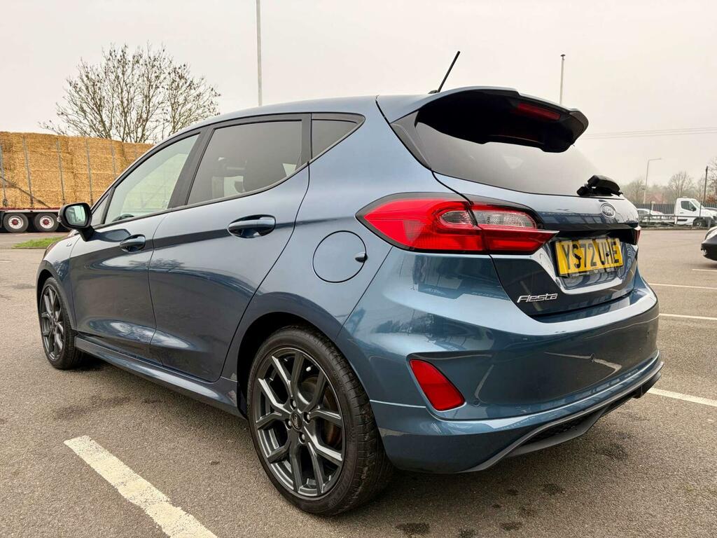 Ford Fiesta 1.0T Ecoboost St-line Euro 6 Ss YS72UHE Blue #6