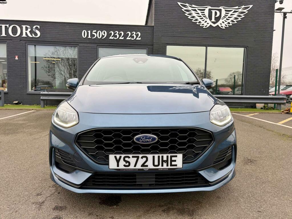 Ford Fiesta 1.0T Ecoboost St-line Euro 6 Ss YS72UHE Blue #3