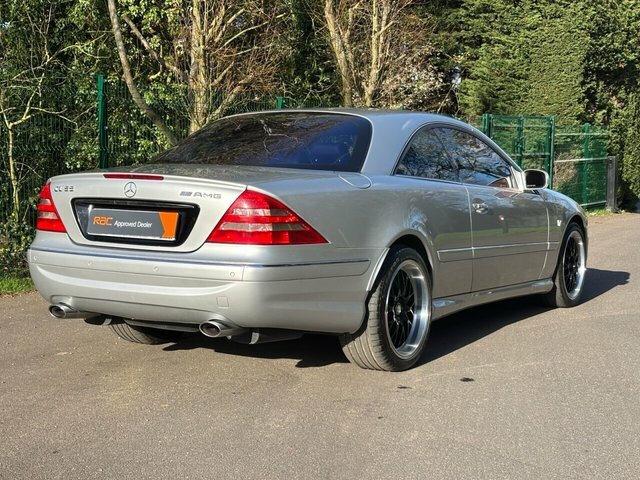 Mercedes-Benz CL Cl55 Amg Coupe Silver #4