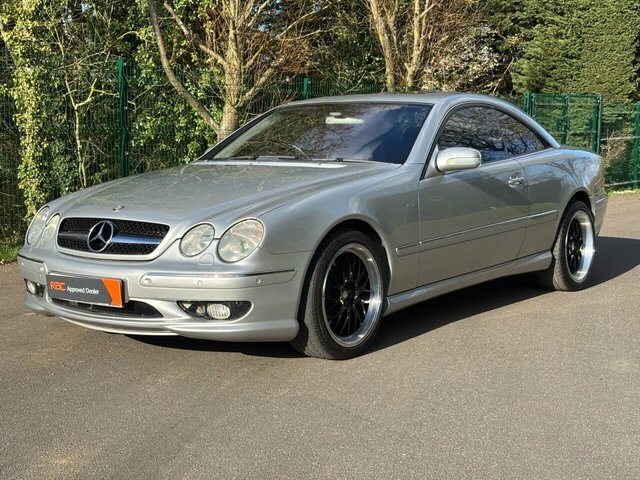 Mercedes-Benz CL Cl55 Amg Coupe Silver #3