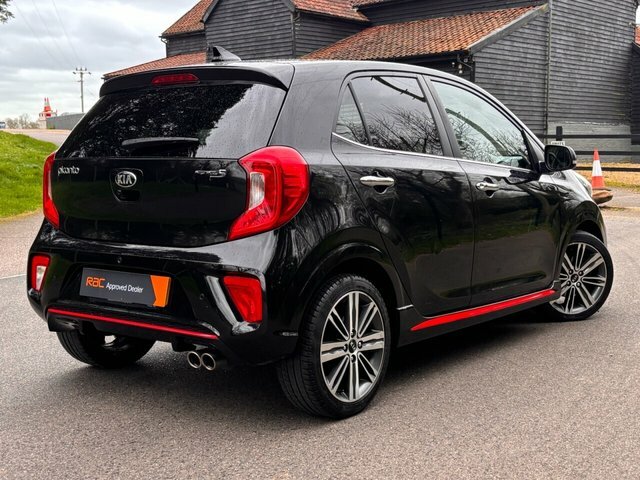 Kia Picanto T-gdi Gt-line S Hatchback EY68YHR Black #2