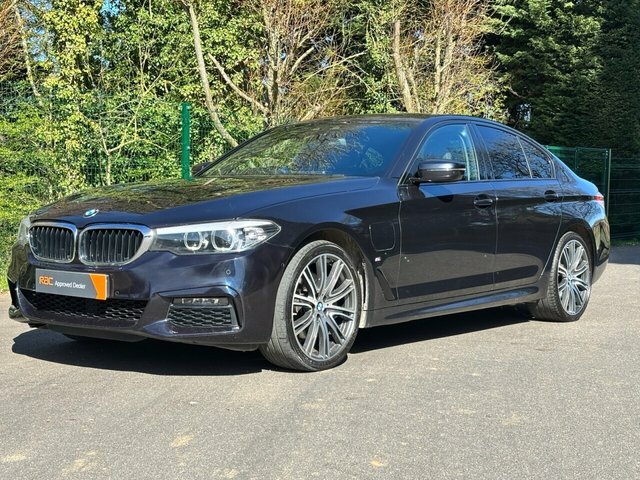 BMW 5 Series 530E 9.2Kwh M Sport LC69ZWA Black #3