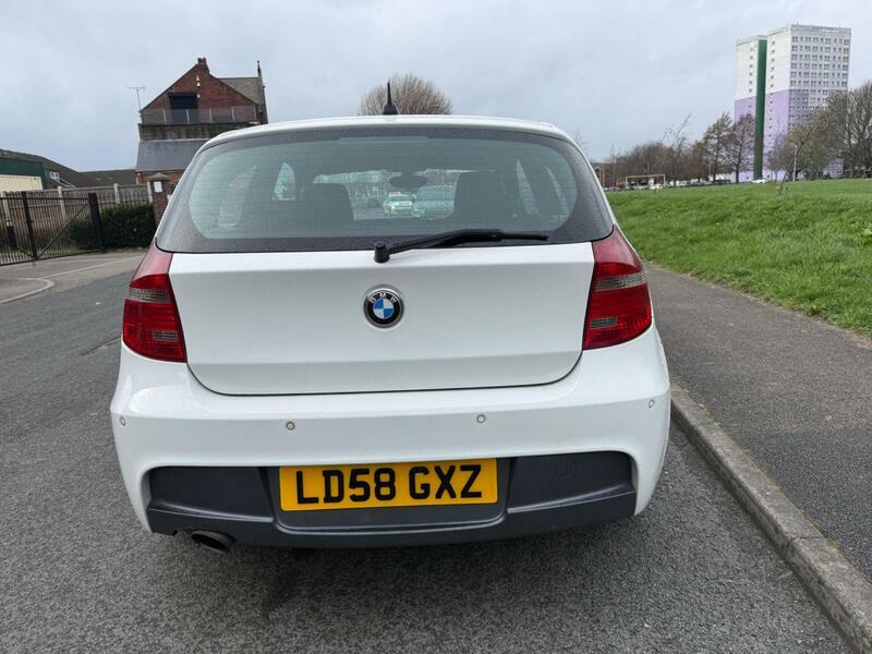 BMW 1 Series 2.0 120D M Sport Euro 4 LD58GXZ White #3