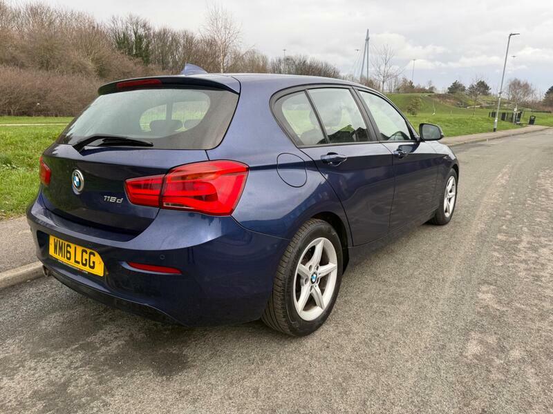 BMW 1 Series 1.5 116D Ed Plus Euro 6 Ss WM16LGG Blue #2
