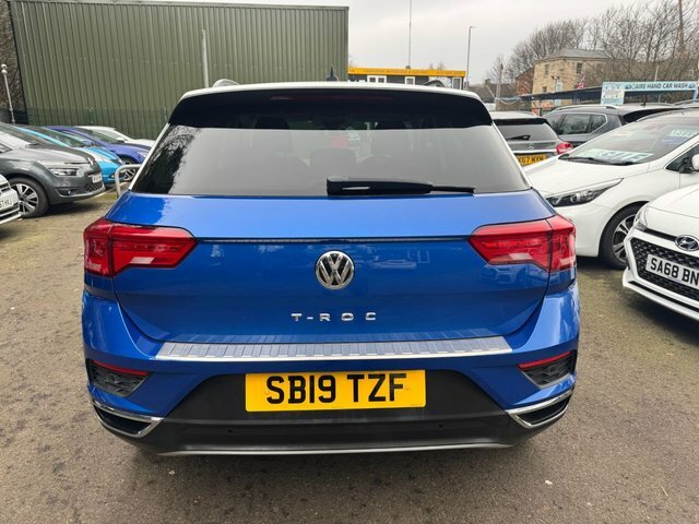 Volkswagen T-Roc Suv SB19TZF Blue #6