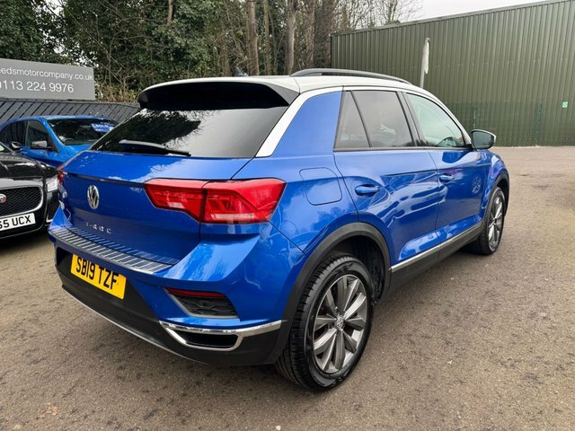 Volkswagen T-Roc Suv SB19TZF Blue #5