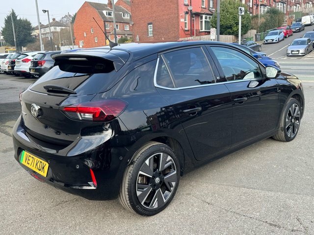 Vauxhall Corsa-e Hatchback VE71KDK Black #3