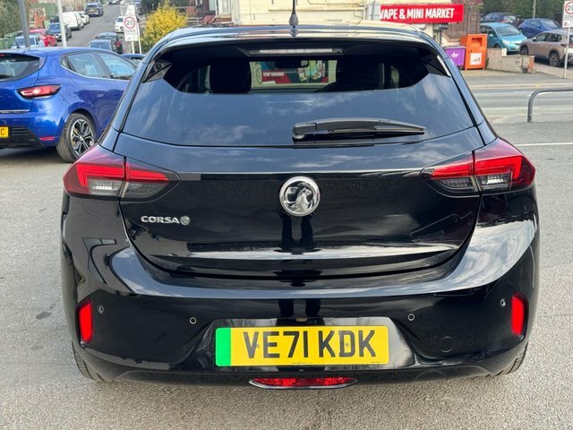 Vauxhall Corsa-e Hatchback VE71KDK Black #4