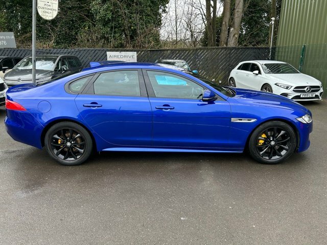 Jaguar XF Saloon HJ18OZR Blue #2