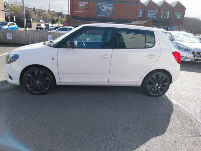 Skoda Fabia Hatchback White #5