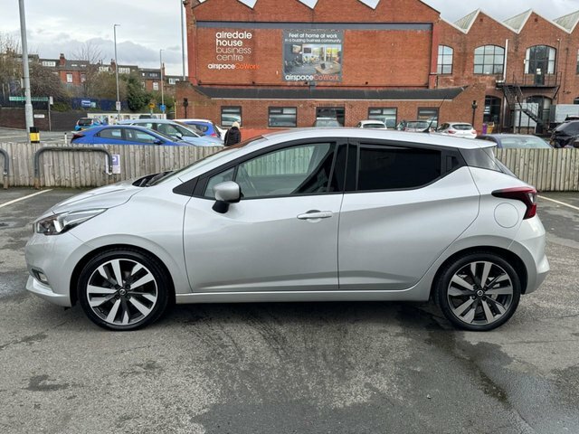 Nissan Micra Hatchback SB67KOE Silver #6