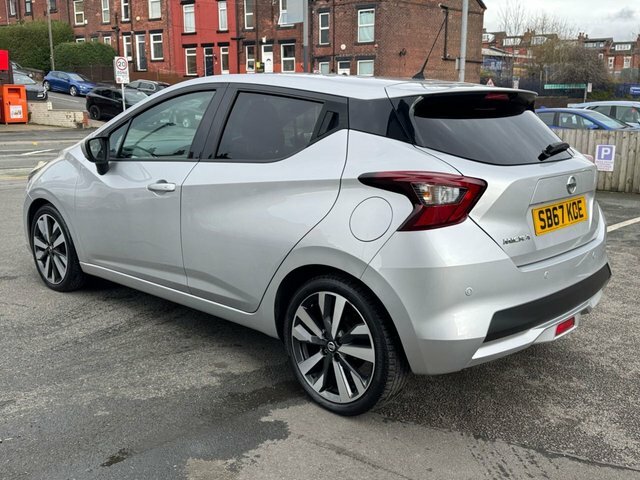 Nissan Micra Hatchback SB67KOE Silver #5