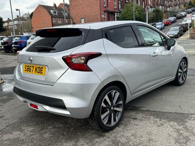 Nissan Micra Hatchback SB67KOE Silver #3