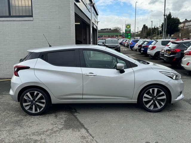 Nissan Micra Hatchback SB67KOE Silver #2