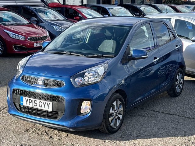 Kia Picanto Hatchback YP15GYY Blue #6