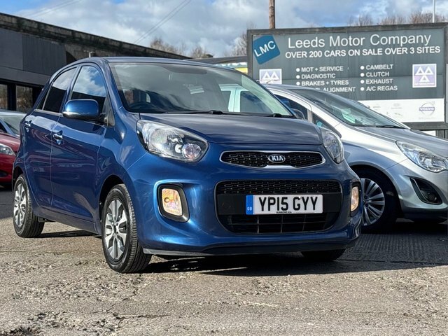 Kia Picanto Hatchback YP15GYY Blue #3
