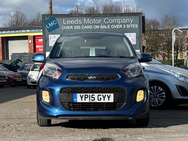 Kia Picanto Hatchback YP15GYY Blue #4