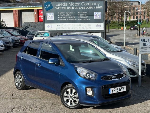 Kia Picanto Hatchback YP15GYY Blue #2