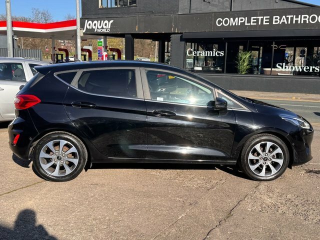 Ford Fiesta Hatchback KY67LVZ Black #4