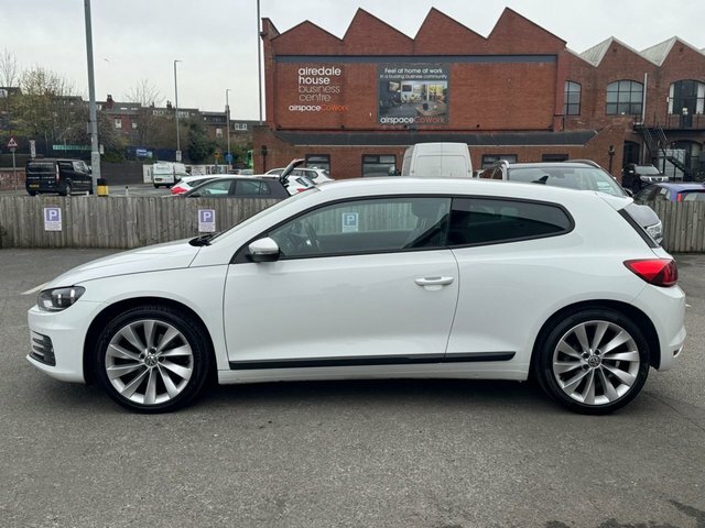 Volkswagen Scirocco Hatchback SK67NLY White #6