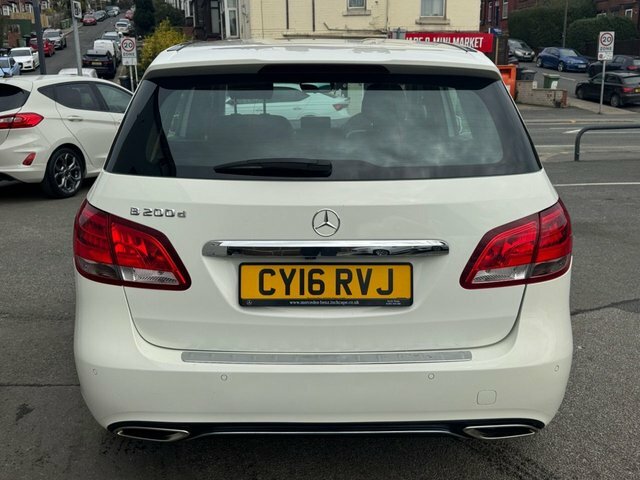 Mercedes-Benz B Class Mpv CY16RVJ White #3