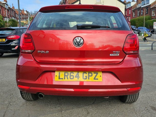 Volkswagen Polo Polo Se Tsi LR64GPZ Red #4