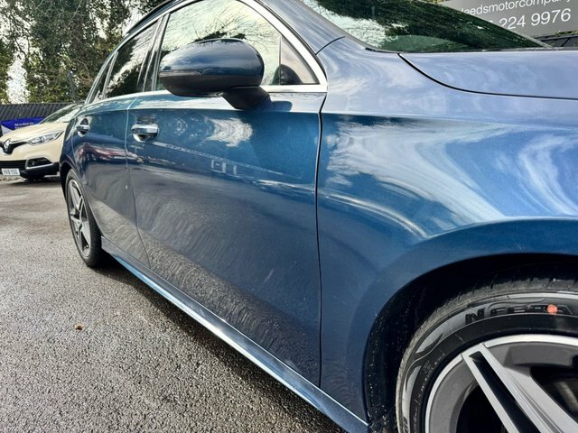 Mercedes-Benz A Class Hatchback YN69TZH Blue #3