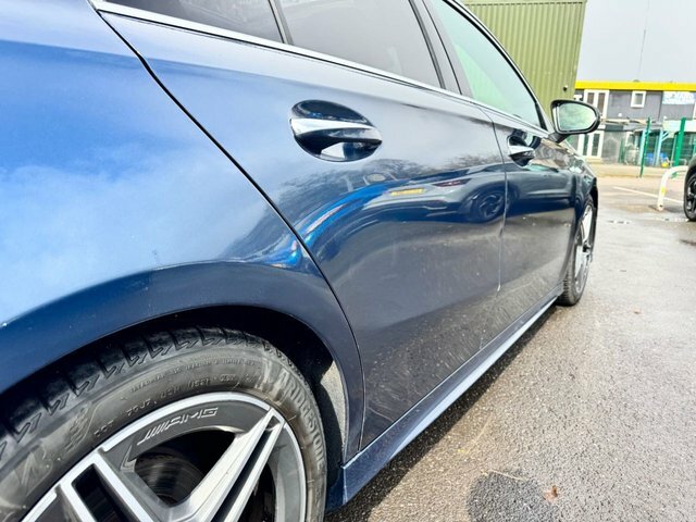 Mercedes-Benz A Class Hatchback YN69TZH Blue #5