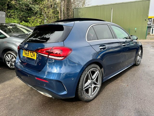 Mercedes-Benz A Class Hatchback YN69TZH Blue #6