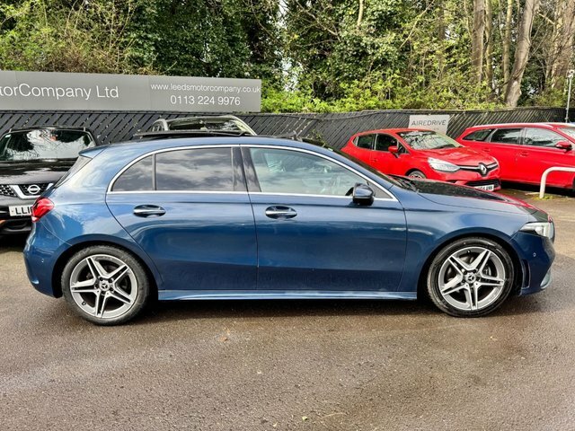 Mercedes-Benz A Class Hatchback YN69TZH Blue #4