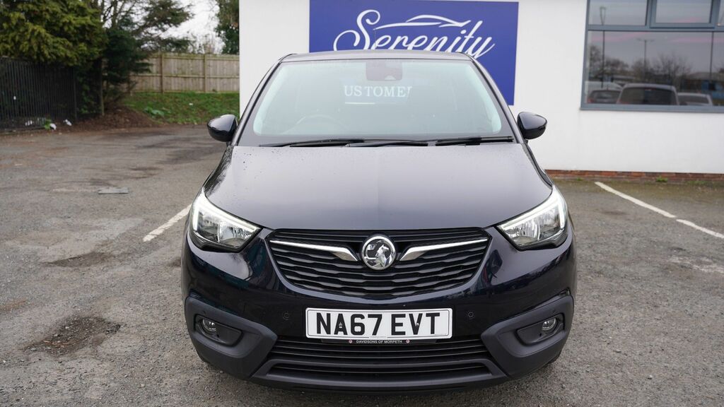Vauxhall Crossland X 2017 1.6 Turbo D Ecotec Se Nav Suv Manu Blue #3