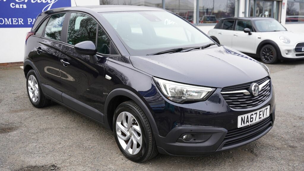 Vauxhall Crossland X 2017 1.6 Turbo D Ecotec Se Nav Suv Manu Blue #4