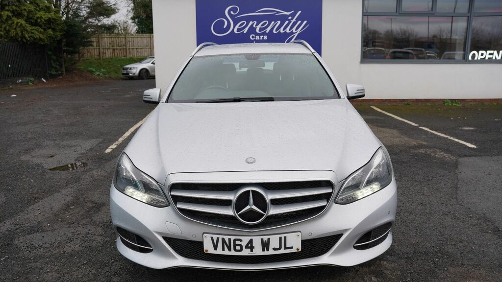 Mercedes-Benz E Class 2014 2.1 E220 Bluetec Se Estate G-troni VN64WJL Silver #3