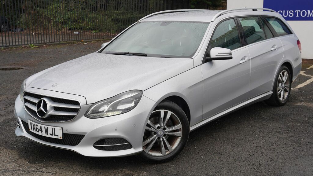 Mercedes-Benz E Class 2014 2.1 E220 Bluetec Se Estate G-troni Silver
