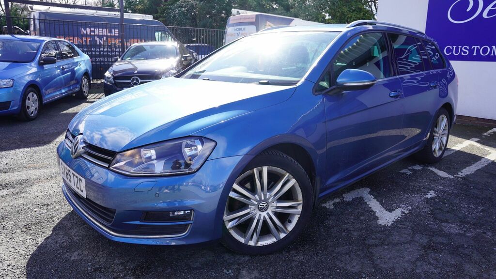 Volkswagen Golf 2015 2.0 Tdi Bluemotion Tech Gt Estate Blue