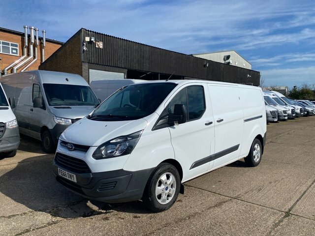 Ford Transit Custom 2.2 Tdci T290 L2 FE66DWY White #2
