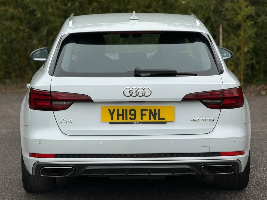 Audi A4 Avant 2L S Line YH19FNL White #6
