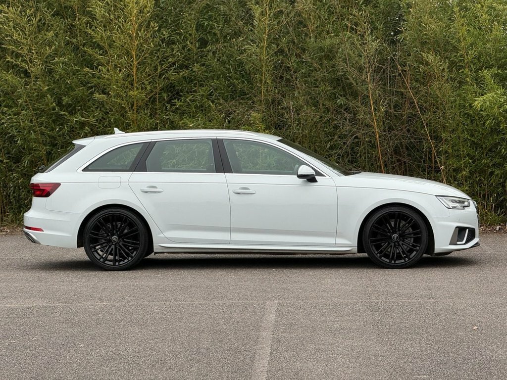 Audi A4 Avant 2L S Line YH19FNL White #3