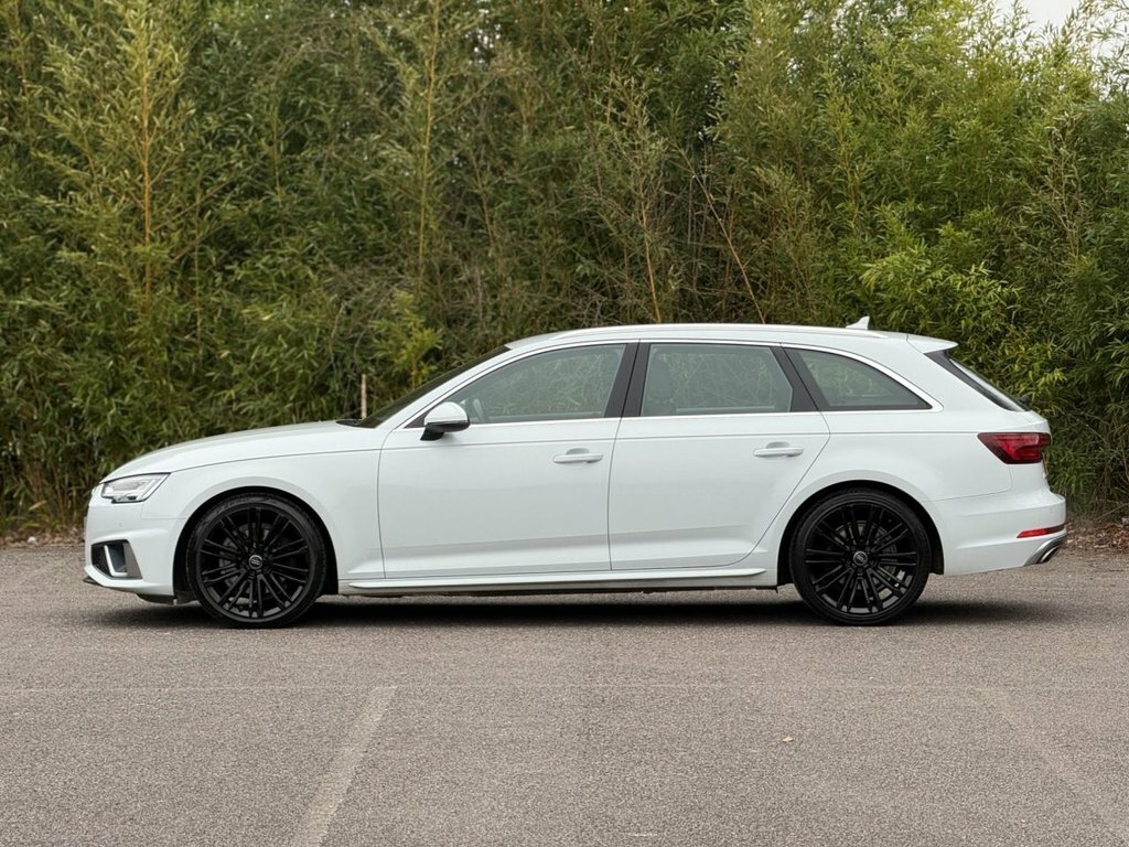 Audi A4 Avant 2L S Line YH19FNL White #4