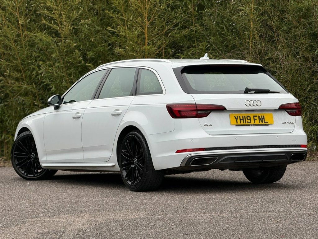 Audi A4 Avant 2L S Line YH19FNL White #2