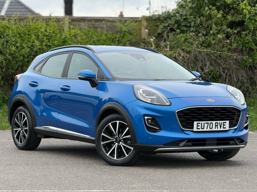 Ford Puma 1L Titanium Blue
