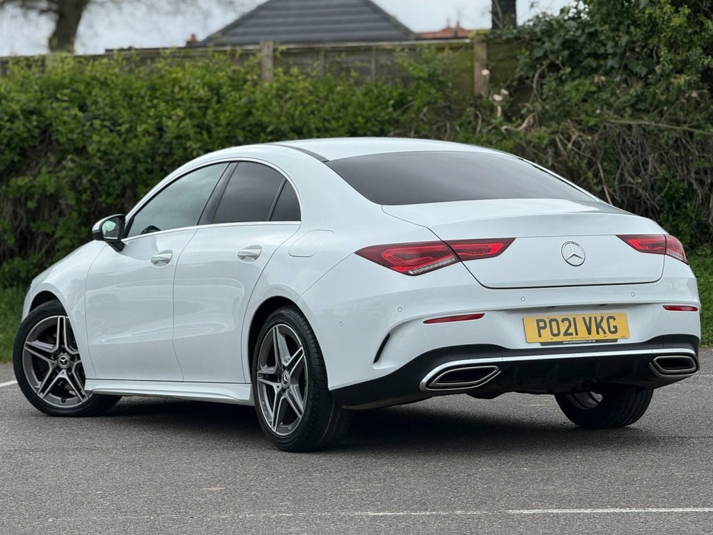 Mercedes-Benz CLA Class 1.3L Amg Line PO21VKG White #2