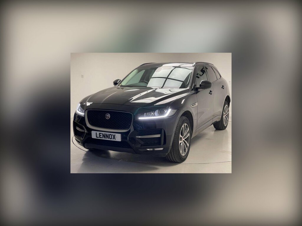 Jaguar F-Pace 2.0 P250i R-sport Awd Euro 6 Ss GR19JUY Black #2