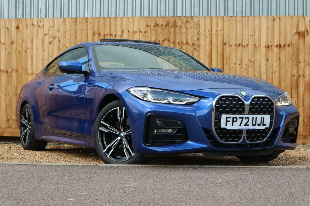BMW 4 Series Gran Coupe Coupe 2.0 420I M Sport Euro 6 Ss 2022 Blue