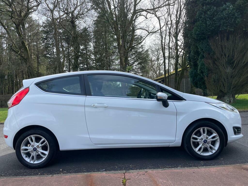 Ford Fiesta 1.25 Zetec Euro 6 SG66NVE White #2