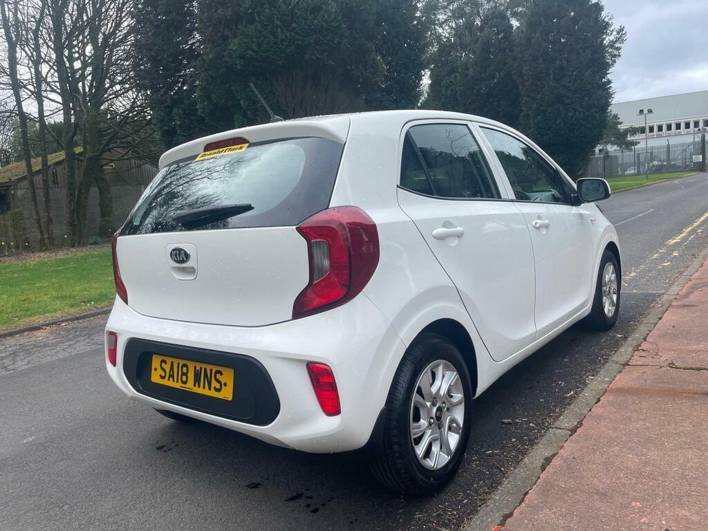 Kia Picanto 1.0 2 Euro 6 SA18WNS White #3