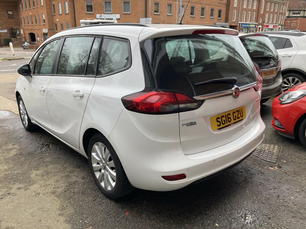 Vauxhall Zafira Tourer 1.4 I Turbo Design SG16GZU White #5