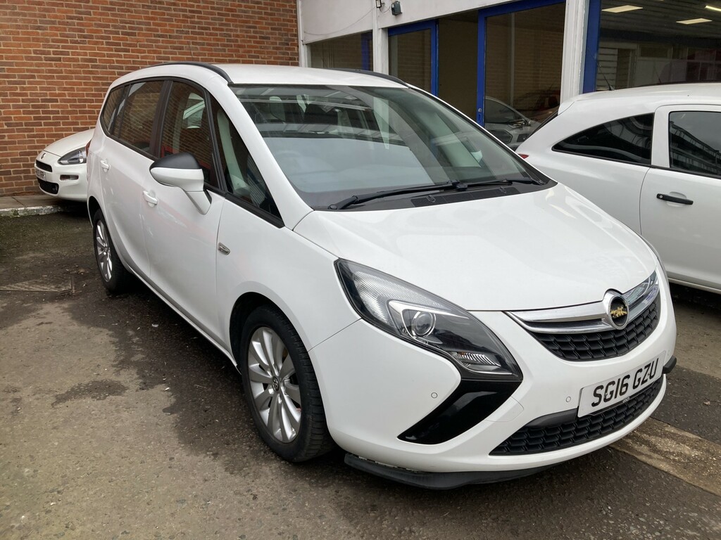 Vauxhall Zafira Tourer 1.4 I Turbo Design SG16GZU White #2