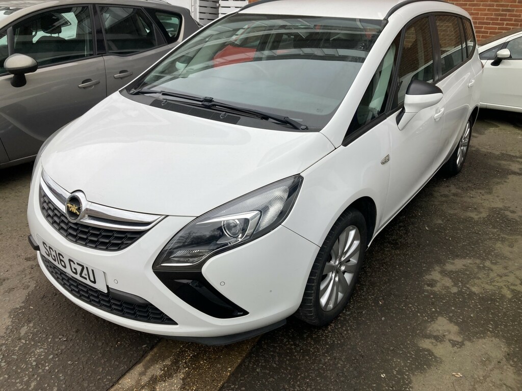 Vauxhall Zafira Tourer 1.4 I Turbo Design SG16GZU White #3